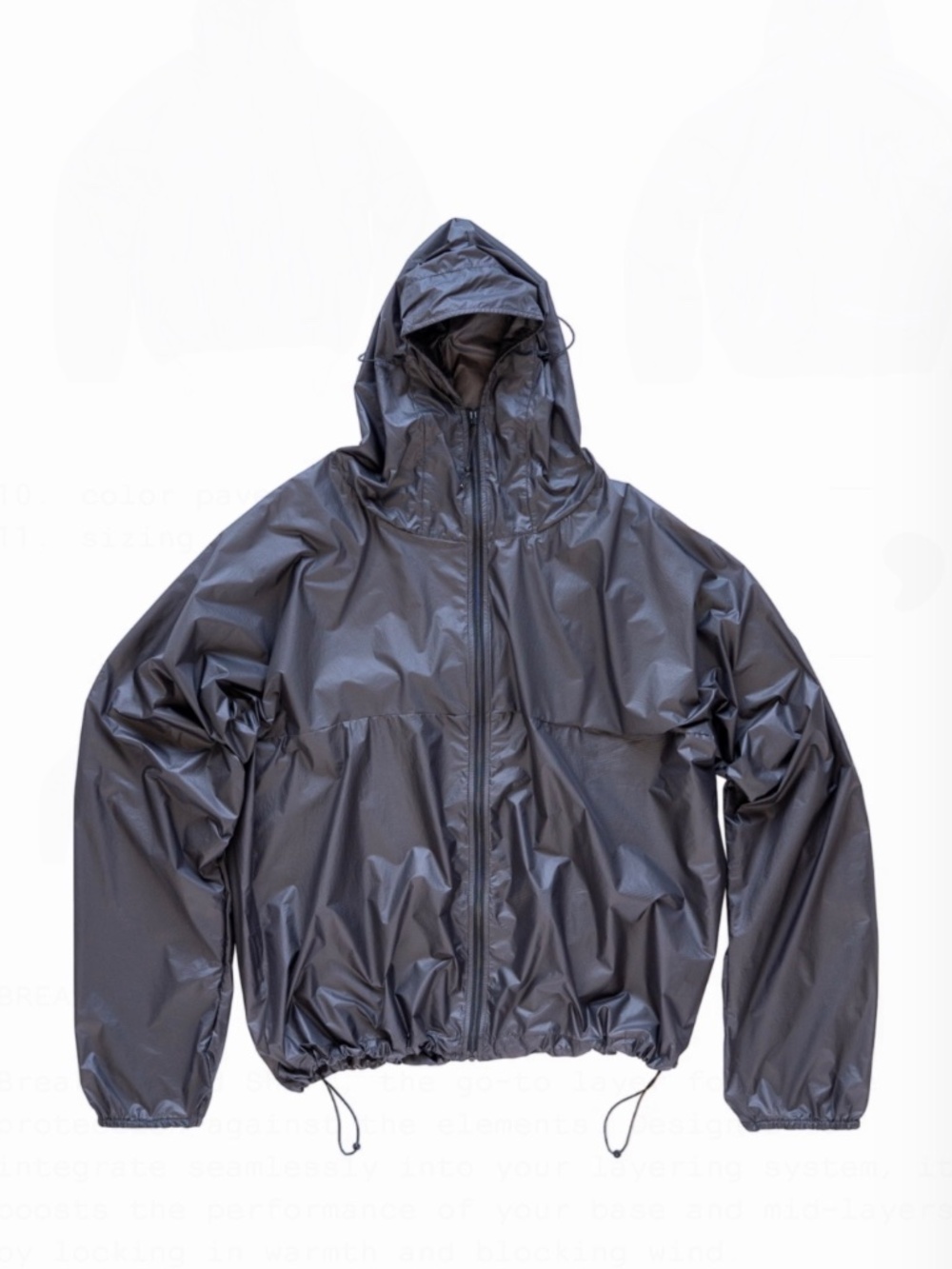 Gnuhr unisex brand new windbreaker jacket